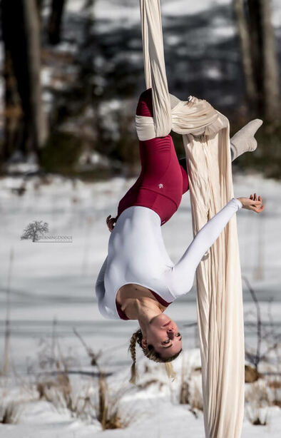 aerial yoga girl karlene marie linxweiler aerial silks classes online video tutorials books